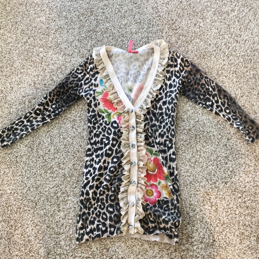 Long Leopard Sweater